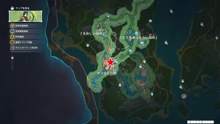 シャナのマップ