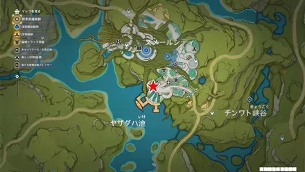 ランバド(酒場オーナー)のマップ