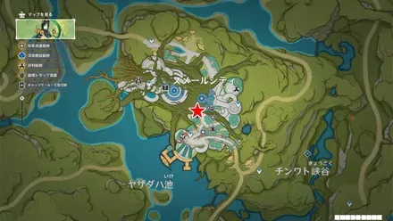 ハマウィー(雑貨店店主)のマップ