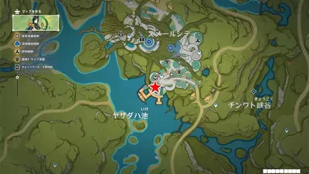 パァム(漁師)のマップ