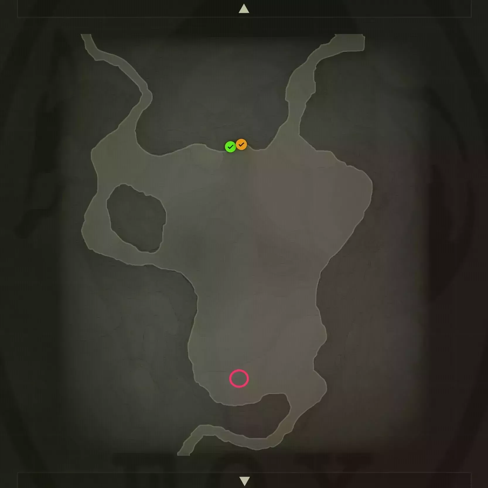 ミルクヘビのマップ画像