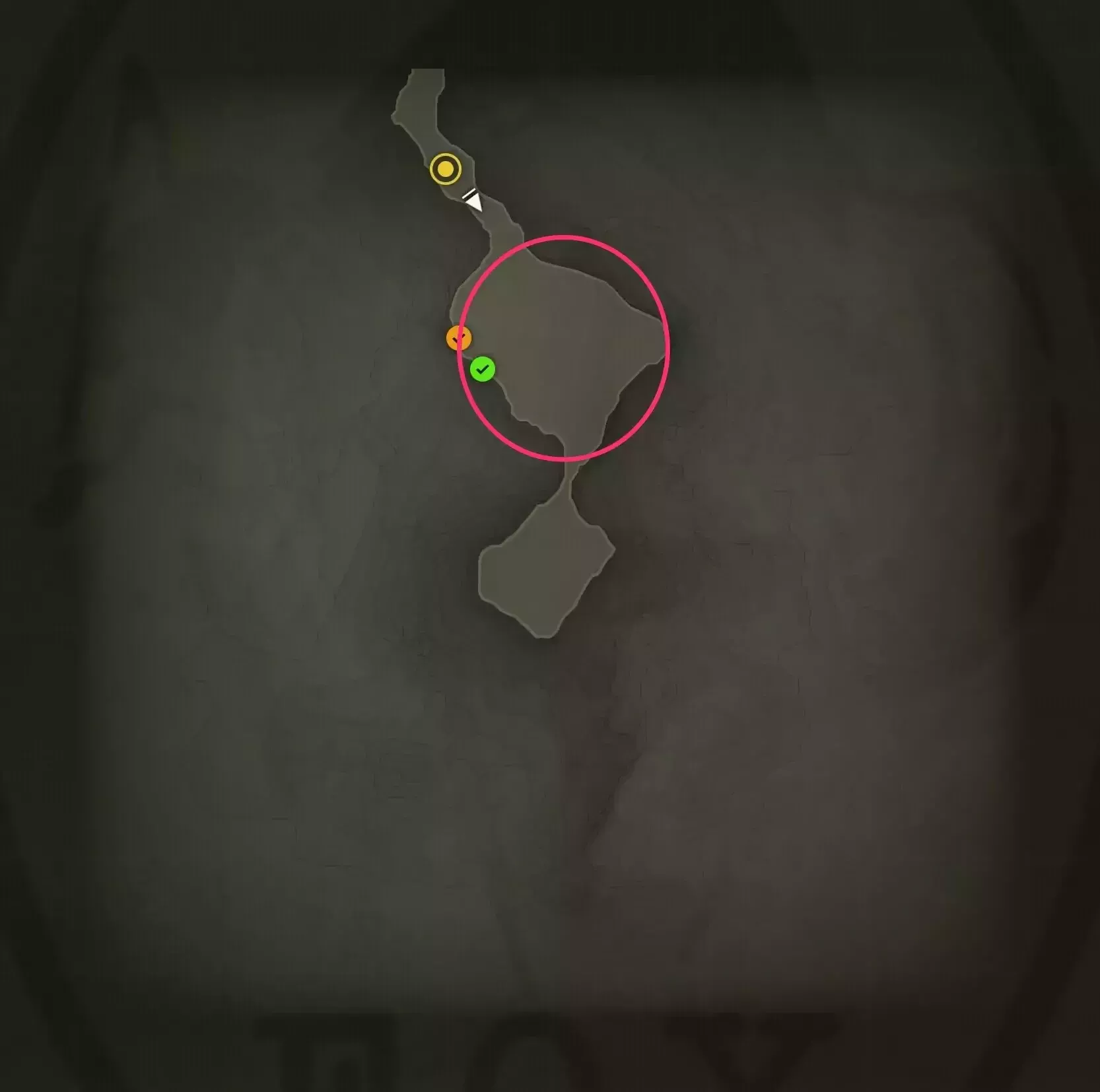 ホオジロムササビのマップ画像