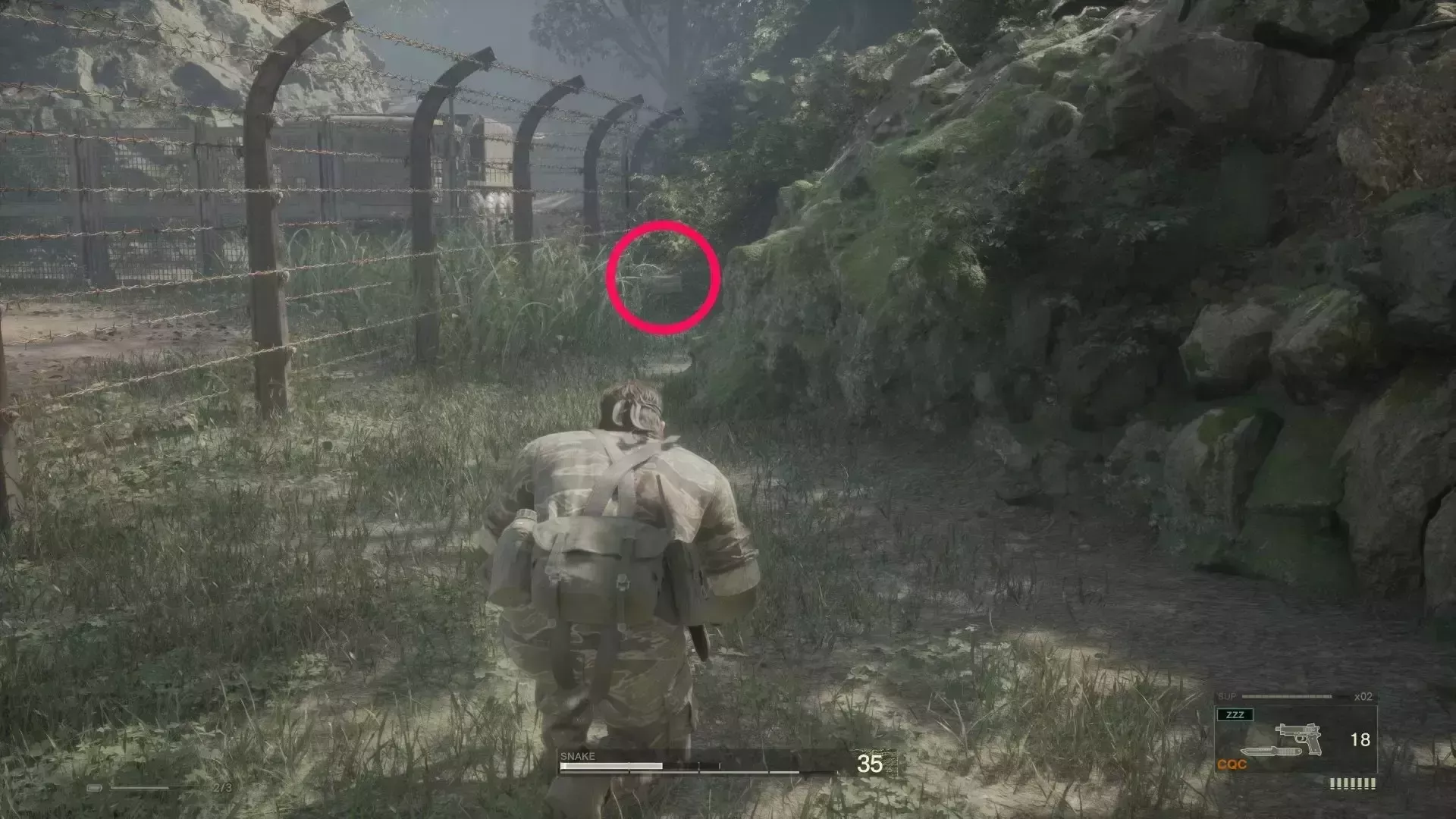 研究所外部のサプレッサー