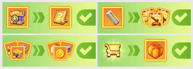 設定画面から72時間以内に使用した一部アイテムを巻き戻せる