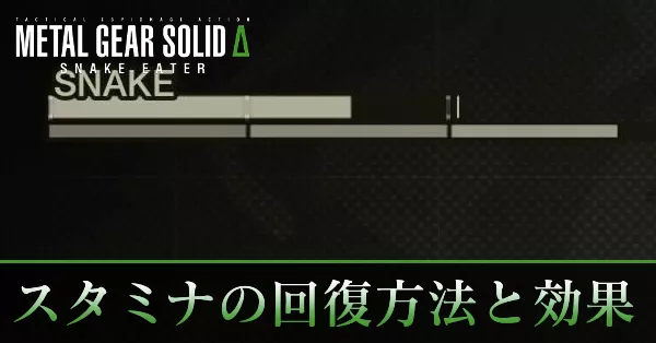 スタミナバナー