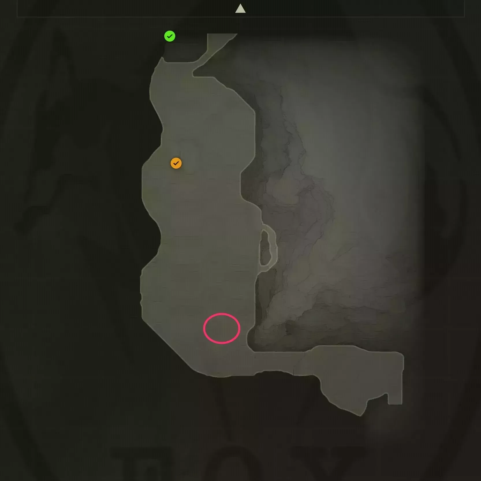 ダイオウサソリのマップ画像