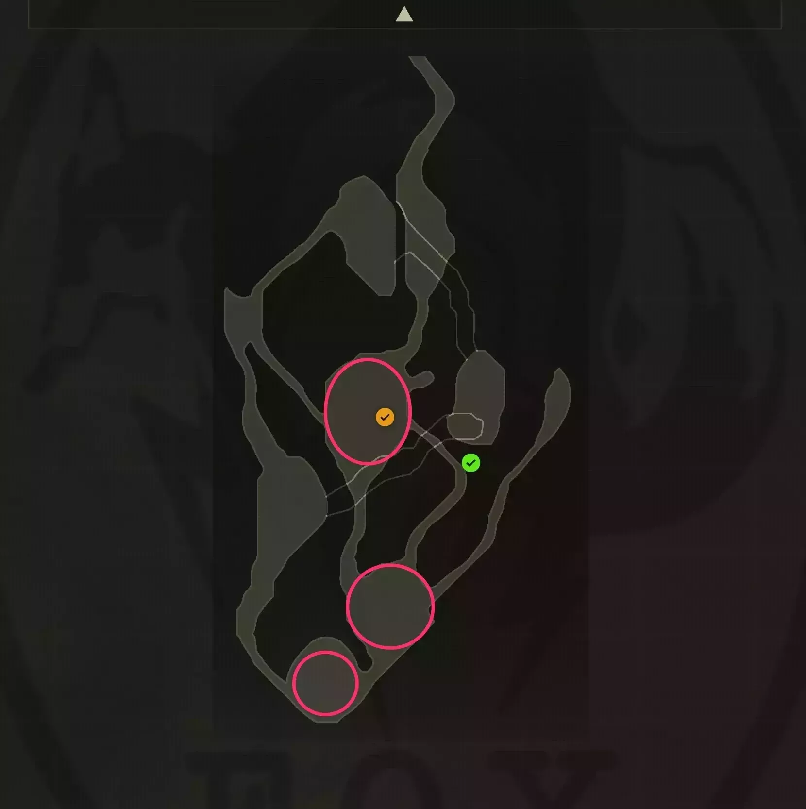 ミナミオカガニのマップ画像