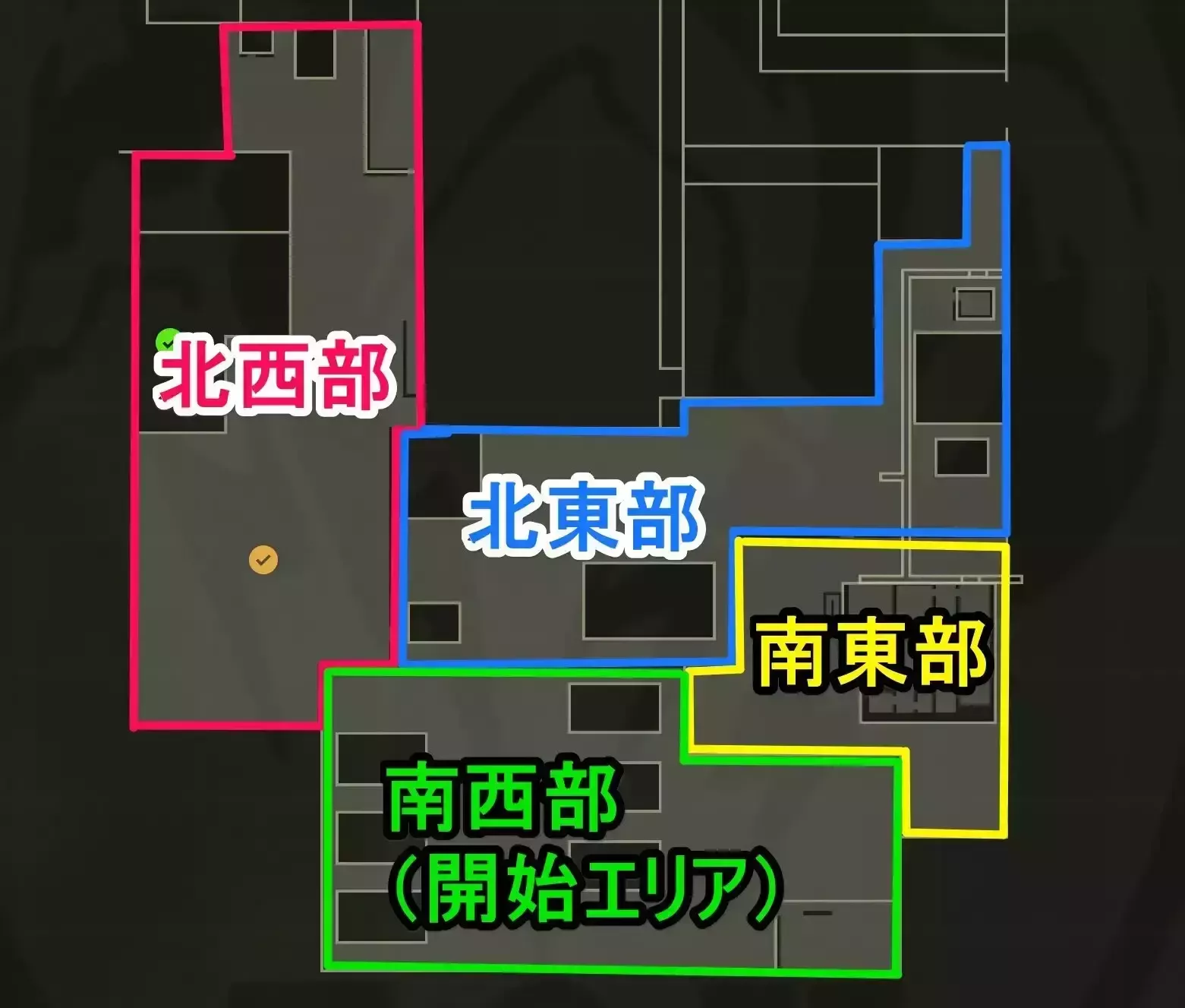 グロズニィグラード全体マップ