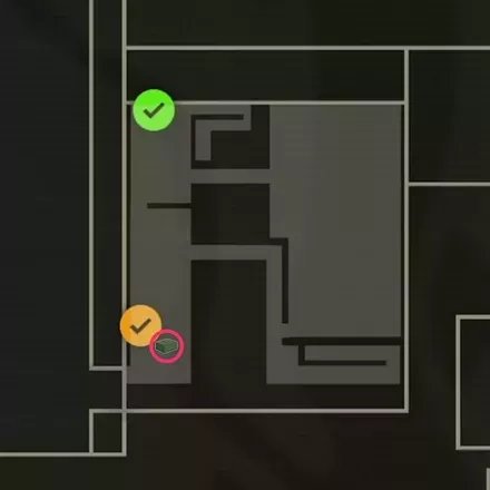 メンテナンスクルーの制服のマップ