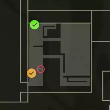 スニーキングスーツのマップ