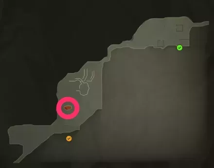 スタングレネードのマップ画像