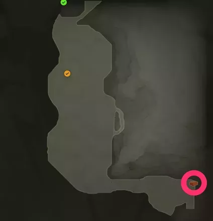 スモークグレネードのマップ画像