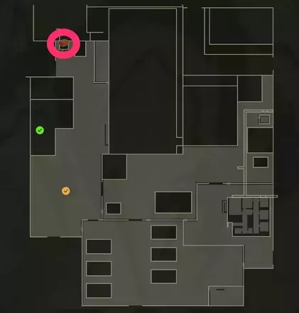 XM16E1本体or弾薬のマップ