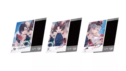 エピックセブンE7WC2025のポラロイド・チェキ・3種セット