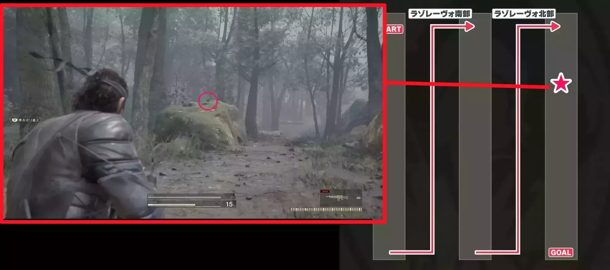 ラゾレーヴォ北部ケロタン