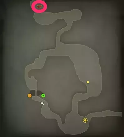 スモークグレネードのマップ画像