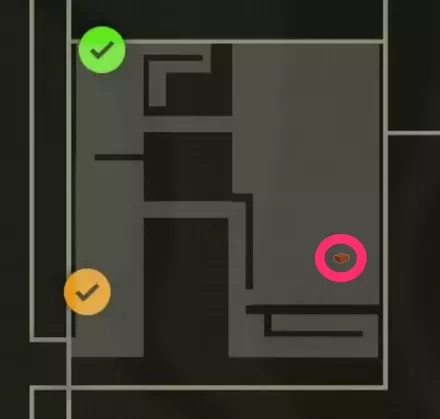 ネズミ捕りのマップ画像