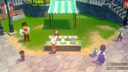 必死で接客をする筆者