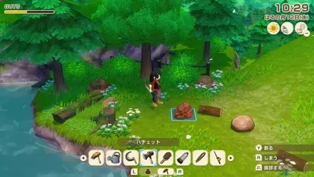 素材のリスポーンが早く快適に収集できる