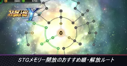 STGメモリー開放のおすすめ順・開放ルート