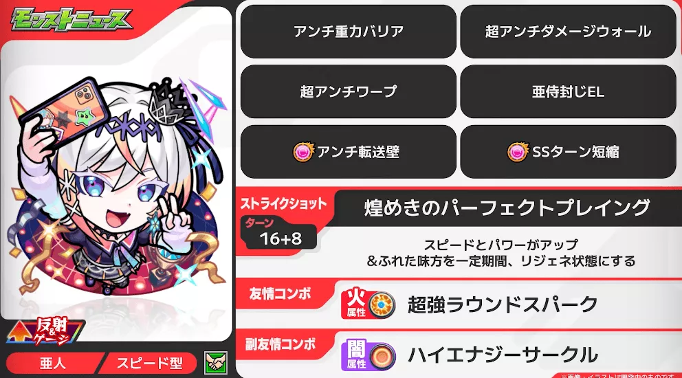 ルルネーヴェ ステータス