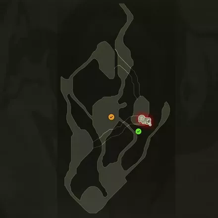 暗視ゴーグルのマップ