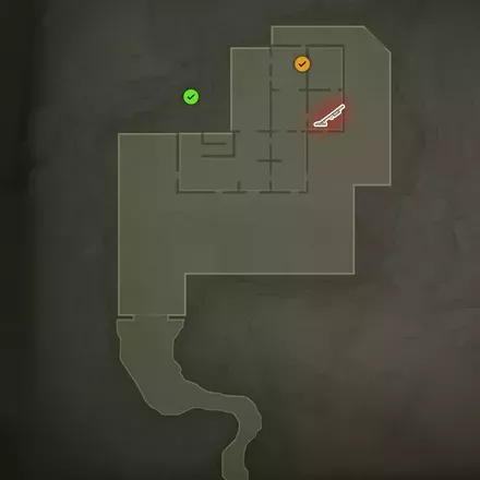 地雷探知機のマップ