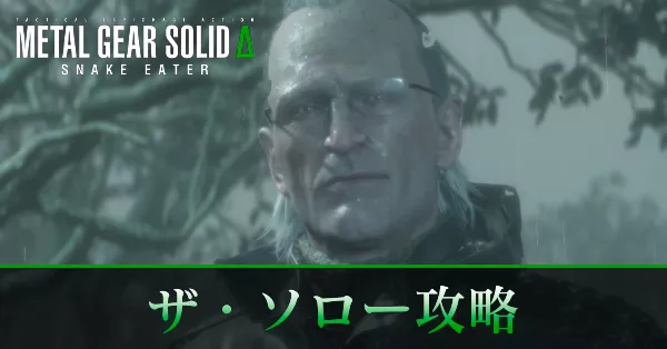 ザ・ソローの攻略