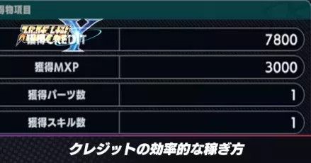 クレジットの効率的な稼ぎ方アイキャッチ