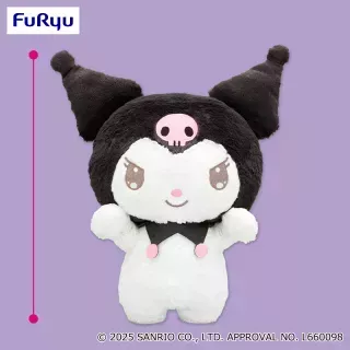 マイメロディ・クロミ だっこだっこ！超BIGぬいぐるみ クロミ