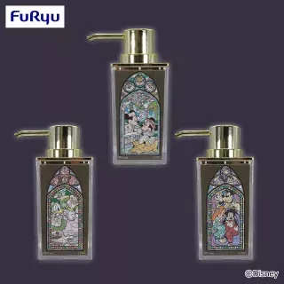 ディズニー ステンドグラスホラーナイト ステンドグラス風ソープディスペンサー