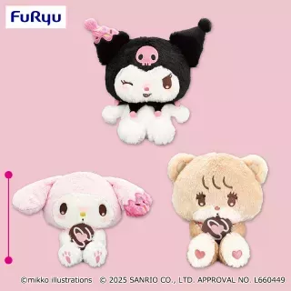 mikko×Sanrio characters ドーナツデザインBIGぬいぐるみ②