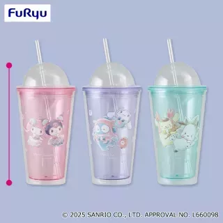 サンリオキャラクターズ ナムコdeハロウィン2025～マーメイドファンタジー～ストロー付きタンブラー