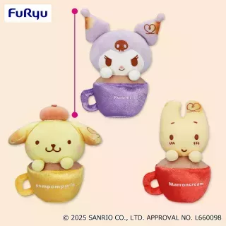 サンリオキャラクターズ ましゅまるむラテぬいぐるみ②