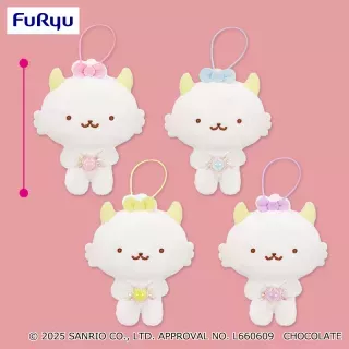 【新品】サンリオ✧こねこねこ BIG / こうさうさ ぬいぐるみ②　４種セット 楽天市場】ぬいぐるみ 猫 ピンクずきん 白猫 Lサイズ 大