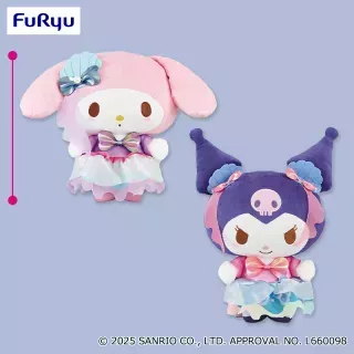 マイメロディ・クロミ ナムコdeハロウィン2025～マーメイドファンタジー～BIGぬいぐるみ