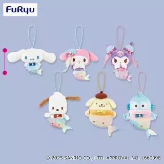 サンリオキャラクターズ ナムコdeハロウィン2025～マーメイドファンタジー～マスコット