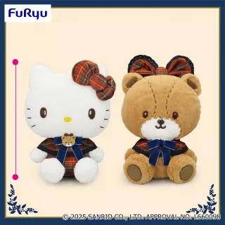 サンリオ】ハローキティとタイニーチャムたちのBIGぬいぐるみが