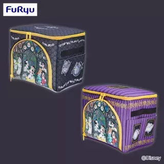 ディズニー ステンドグラスホラーナイト ステンドグラス風クリア収納ケース