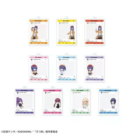 TVアニメ「ざつ旅-That's Journey-」　フォト風アクリルキーチェーン