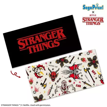 Netflixシリーズ 「ストレンジャー・シングス 未知の世界」　プラチナムザッカ リバーシブルバスタオル