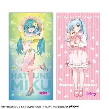 初音ミクシリーズ プラチナムザッカバスタオル “初音ミク”Conceptual series Ver.