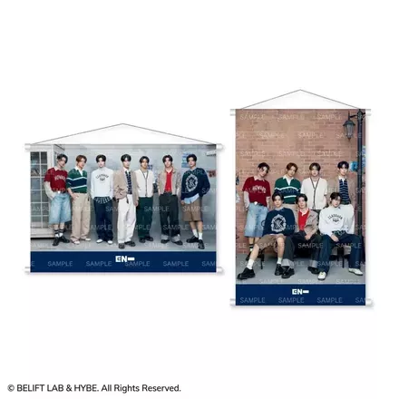 ENHYPEN　プラチナムザッカタペストリー