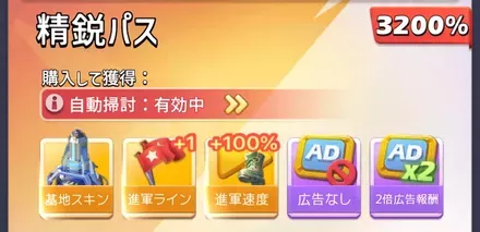 進軍ラインの増やし方