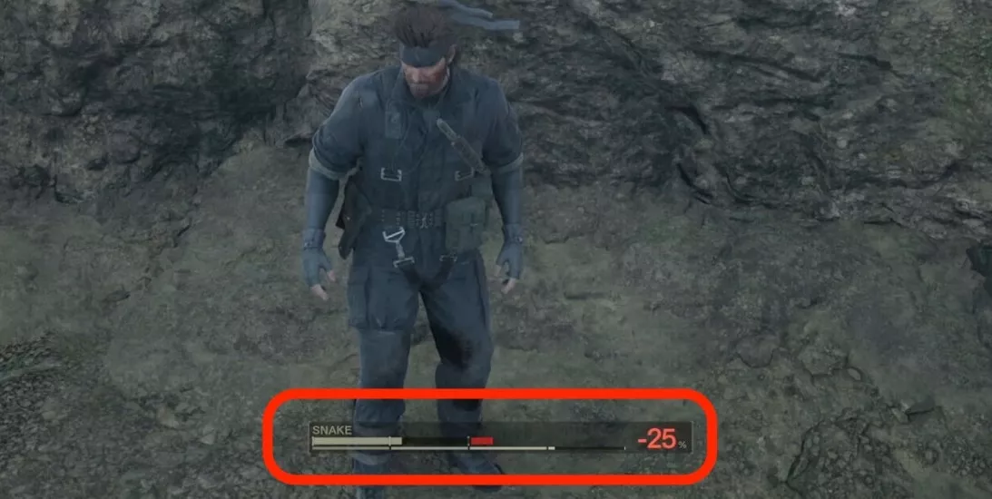 ライフゲージ最大値減少