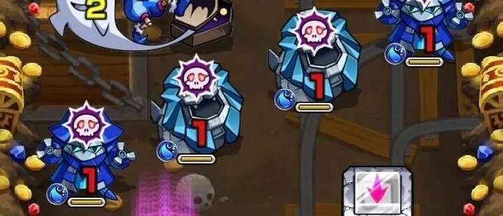 ギミック展開される前に処理