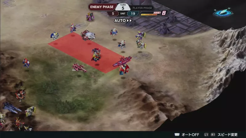 敵戦艦のマップ兵器