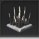 黒石のスパイク