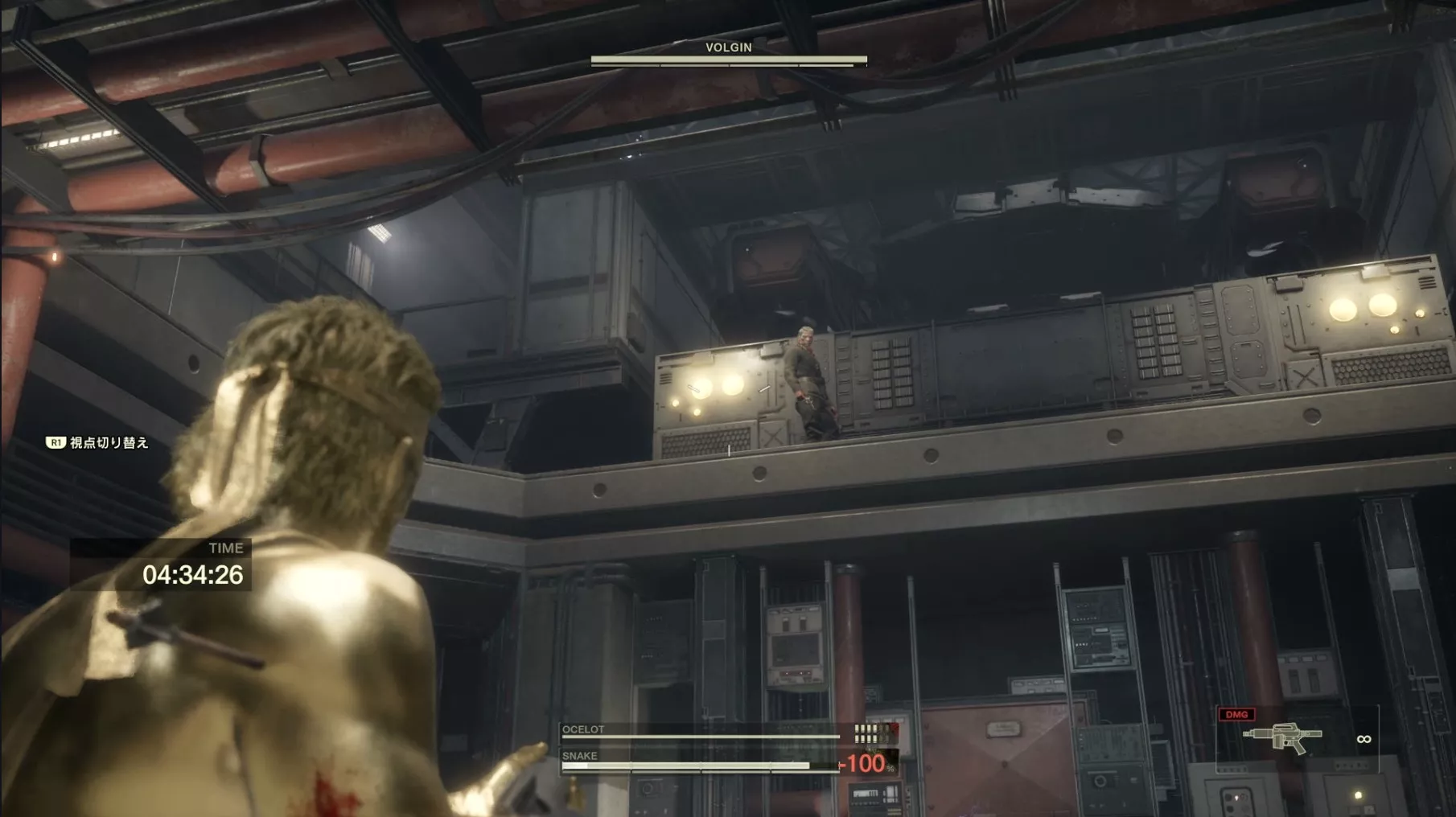 ヴォルギン戦のオセロット