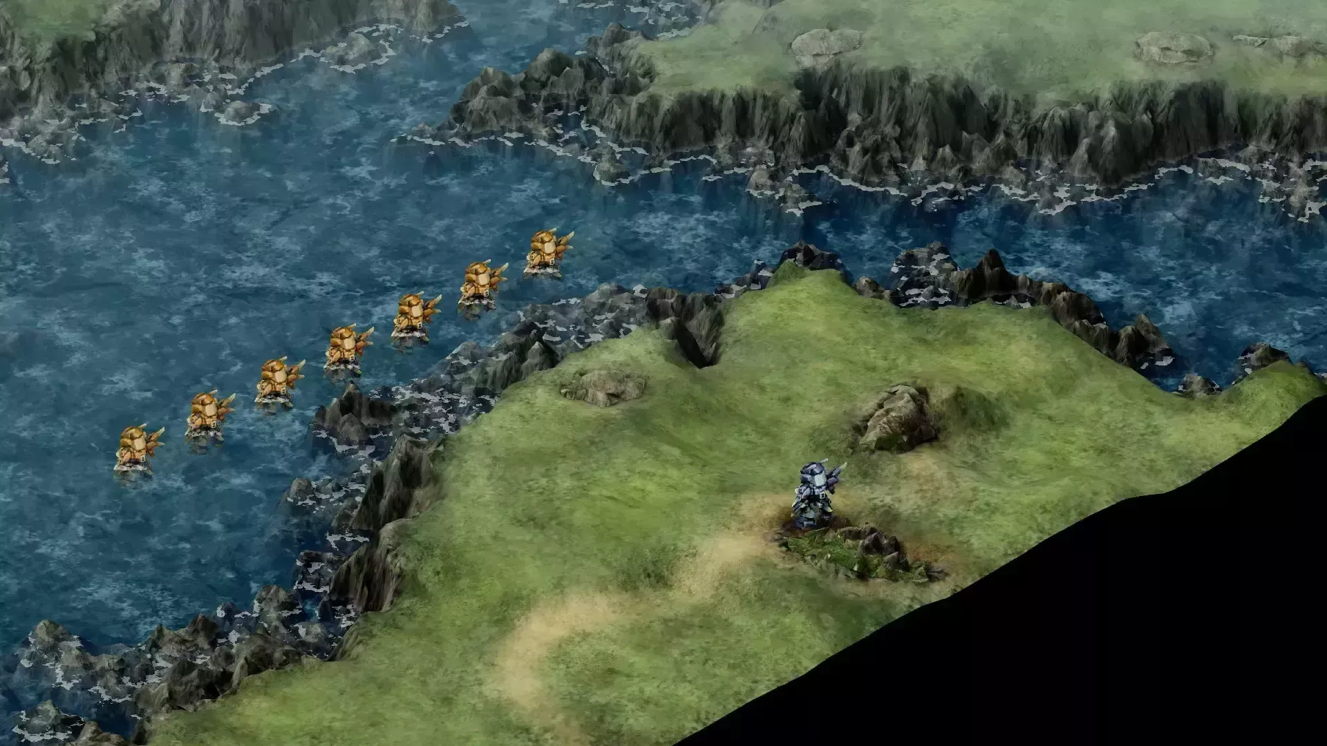 取り巻きとルーミナは攻撃してこない